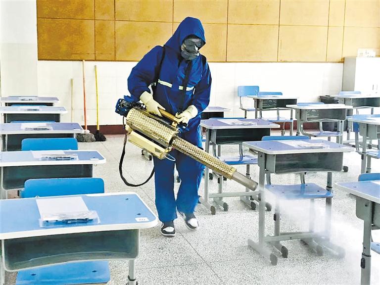 關(guān)注甘肅高考丨考場已消殺 考生請(qǐng)放心