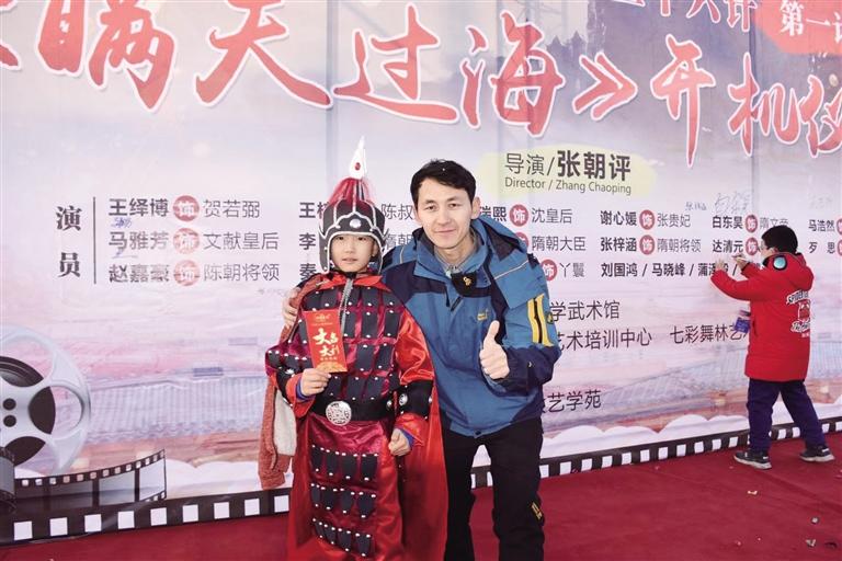 大型古裝國(guó)學(xué)電影《瞞天過(guò)?！吩谔m州開(kāi)拍