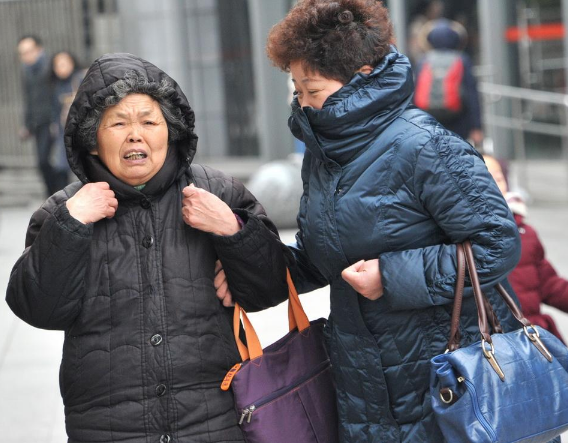 寒潮來襲，心腦血管疾病老年患者增加