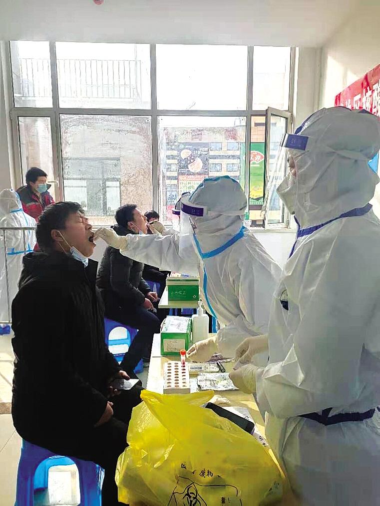 蘭州市城關(guān)區(qū)開展核酸檢測(cè)信息系統(tǒng)應(yīng)急演練