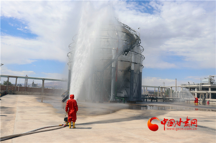 金昌：聯(lián)合演練提升?；吠话l(fā)事件處置能力