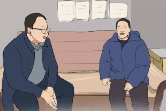 手繪丨追憶邱軍：扎根泥土，他把生命永遠(yuǎn)定格在扶貧路上