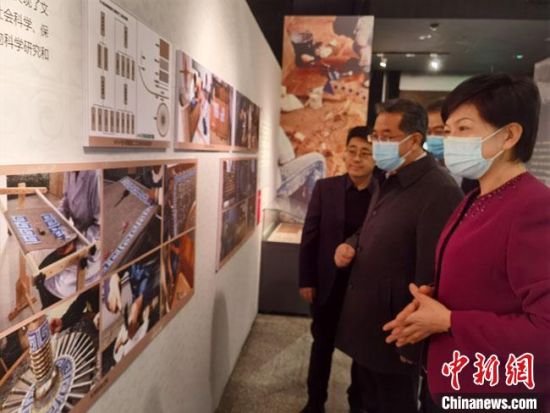 圖為展覽現(xiàn)場(chǎng)?！●T志軍 攝