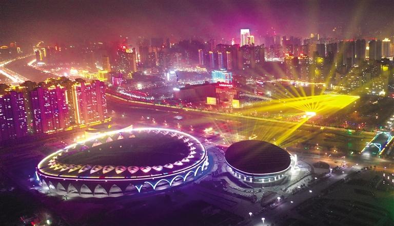 臨夏市加大城市綠化、亮化、美化、花化力度