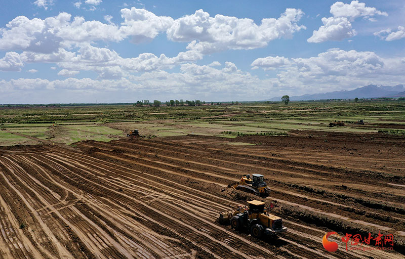 民樂：高標準農(nóng)田建設(shè)正酣