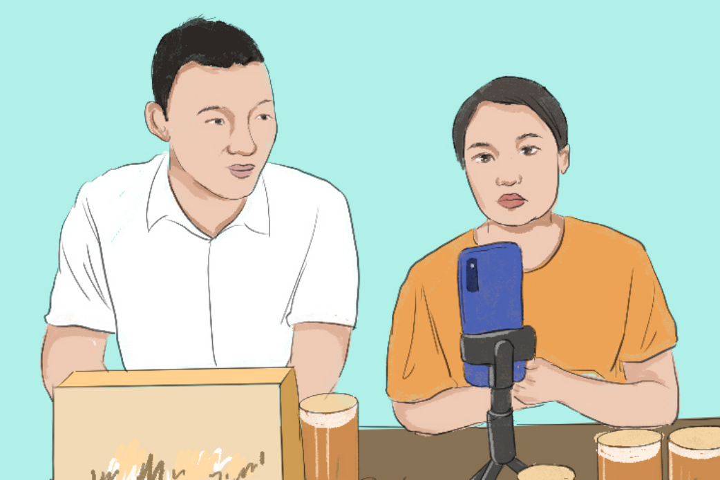 手繪|攢勁！閃閃發(fā)光的up青年