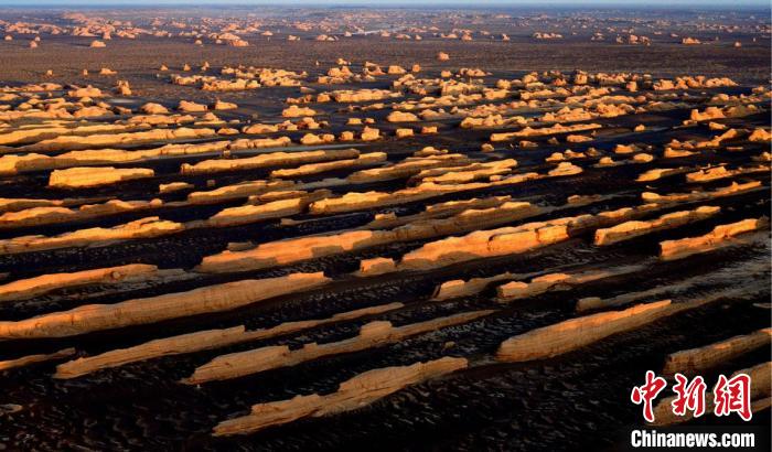 敦煌雅丹世界地質(zhì)公園。(資料圖) 敦煌市委宣傳部供圖