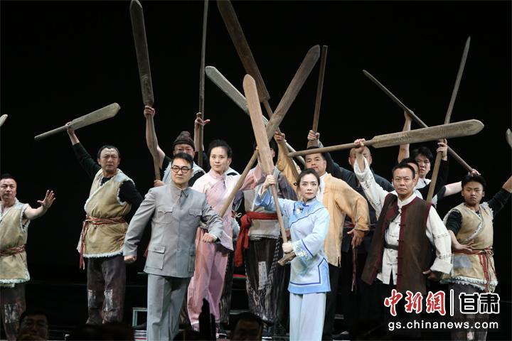 圖為演出劇照。甘肅省隴劇院供圖